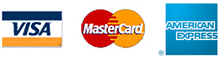 Visa, MasterCard & American Express