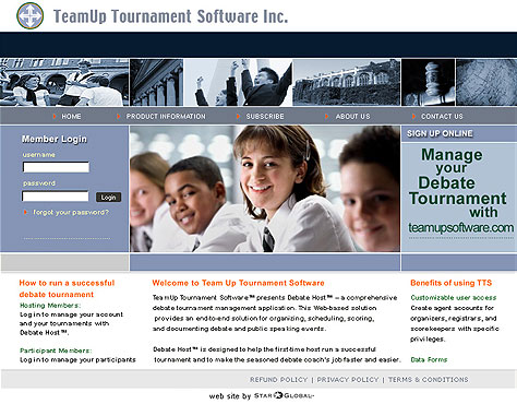 TeamUp Tournament Software Inc.
